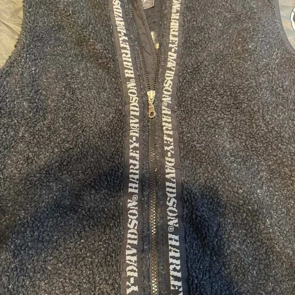 Harley-davidson Men's Black Gilet